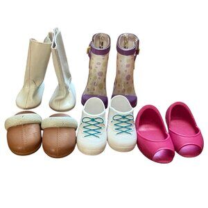 American Girl/Our Generation 18 in Doll Shoe Lot-GUC